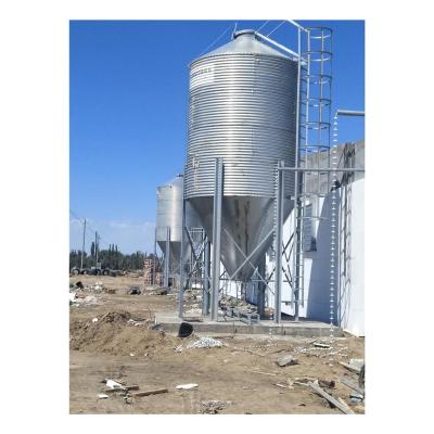 China Farm Poultry High Quality Silo Feeding System/Pig Poultry Farm Steel Cement Silo 5 Ton Steel Silo for sale