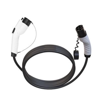 China New China-chic 32A SAE J1772 ev charger connector type 1 to type2 ev charging cable for sale