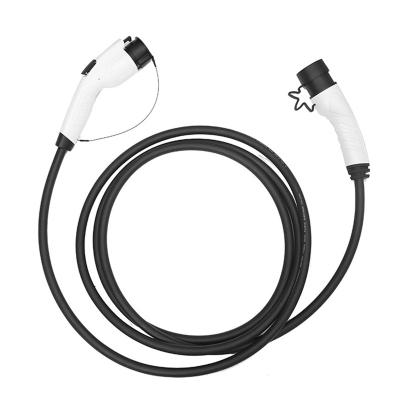 China New China-chic electric car ev charging cable 16a-32a SAE J1772 single type 1 to type2 62196 ev charging cable for sale