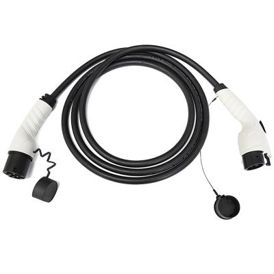 China China-chic new EV adapter 32A type 1 phase SAE J1772 for typing - 2 ev charging cable 5m for sale