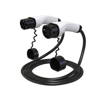 China China-chic new electronics car charger automatic type - 2 to type - 2 charging ev cable 32a single phase for 7kw for sale