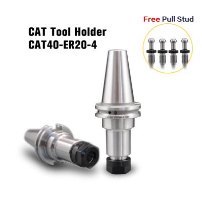 China CAT40-ER20-4 MILLING CUTTER Quick Release Tool Holders Tool Holder CNC Chuck CAT Universal Ring 40 Tool Holders for sale