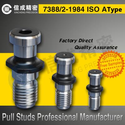 China 20CrMnTi ISO 7388/2-1984 Standard Pull Studs Form A Pull Stud for sale