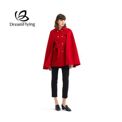 China The loose coat of the new breathable Korean warm double-sided woolen women's jackets 2021 for sale