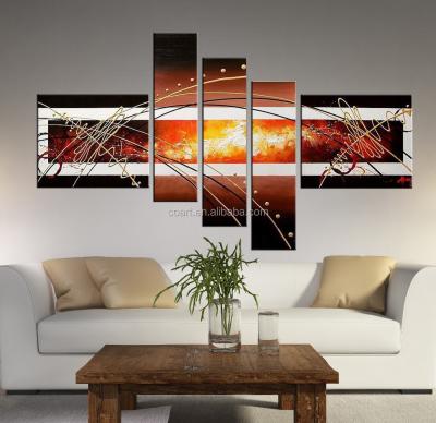 China Abstract decorative oil painting pictures for living room for sale