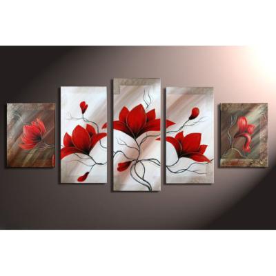 China Art Deco Modern Abstract Flower Modern Wall Paintings for sale