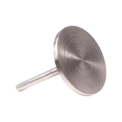 China Foot Beauty 10mm Professional Stainless Steel Nail Disc Holder Supply Good Quality Sanding Disc Holder Wholesale Price for sale