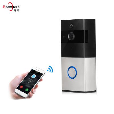 China Modern Smart Wireless Doorbell Ring Bell With 720p HD Video for sale