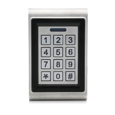 China Metal Built-in Cash Camera Waterproof IP68 Keypad Standalone Access Control System with Anti-Mood Function 1010 Users for sale