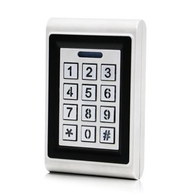 China IP68 Access Control Security System Two Way Audio Waterproof Keypad With Card Reader For Apartment Door Use for sale