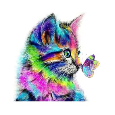 China 30*30cmTINY FUN 5D Unicorn Non-Toxic Wall Painting DIY Diamond Painting Drill Round Gem Art Diamond Mosaic Kit for sale