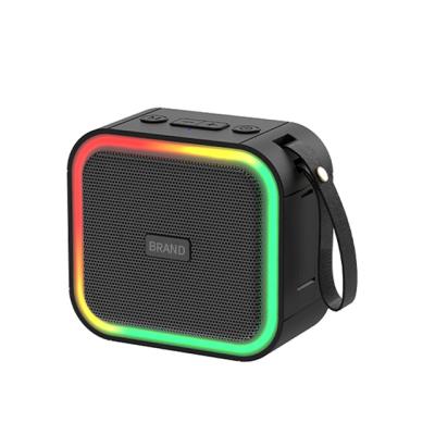 China Radio 2021 New Factory Release Model Private Tooling Wireless Bluetooth Speaker With RGB Light for sale