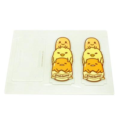 China Cartoon Factory Custom Acrylic Water Cutting Photo Cartoon Anime UV Printed Acrylic Stand for sale