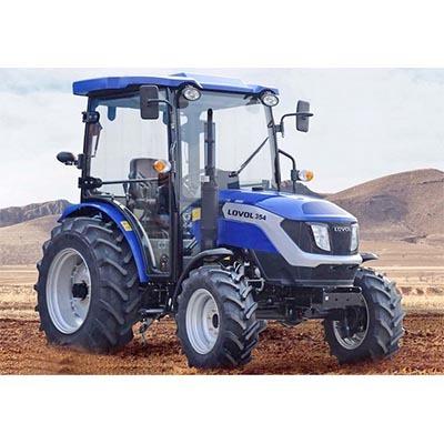 China Building Material Shops Factory Supply 4x4 Mini Drive Farm Wheeled Tractor For Agriculture for sale