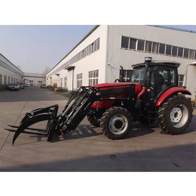 China Easy To Use Front Mounted Hydraulic Type Bale Grab For Farm Tractor Front Loader for sale