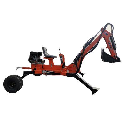 China Backhoe Portable Backhoe Normal / Side Shift Plans DIY Track Hoe Excavator Garden Digger for sale