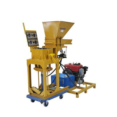 China Hot Sale Small Investment Hotels Clay Soil Lego Interlocking Brick Making Machine For Sale for sale