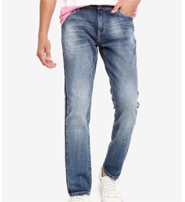 China 2021 Latest OEM Breathable Cotton Polyester QUICK DRY Men's Jean Pant for sale