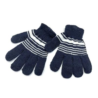 China Simple Wholesale Warm Stretch Comfortable Magic Hand Unisex Winter Knitted Gloves for sale