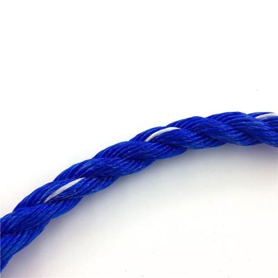 China 2022 Mooring Philippines Hot Sale PP Twisted Blue Rope Twist Rope, UV-Protection for sale