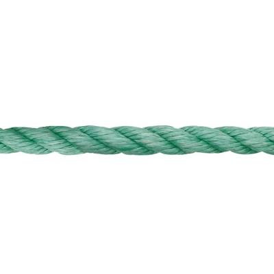 China 80% higher tensile strength than Mono-polypropylene danline ropes PolyTough 3/4 Beaches Twisted Rope for sale