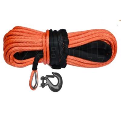 China High Performance Winch High Strength Synthetic Rope Polyester/UHMWPE/Nylon for sale