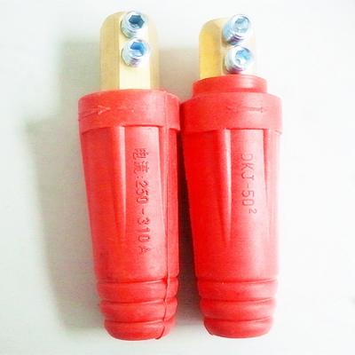 China Welding Cable To Wire Red And Black CE , RoHS Certificate Welding Cable Connectors for sale