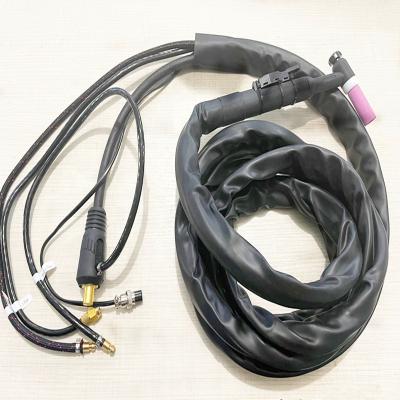 China Leather Cover 4m Tig Torch Welding Machine Water Cooled WP-18 for sale