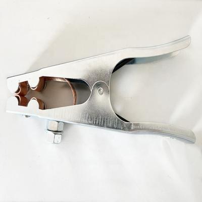 China Chrome Plated Iron Earth American Kind 500A Welding Clamp For Welding Machine for sale