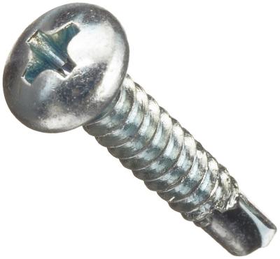 China General Industry Pan Self Drilling Head Screw #8 * 3/8 Chrome Zinc-Nickel for sale