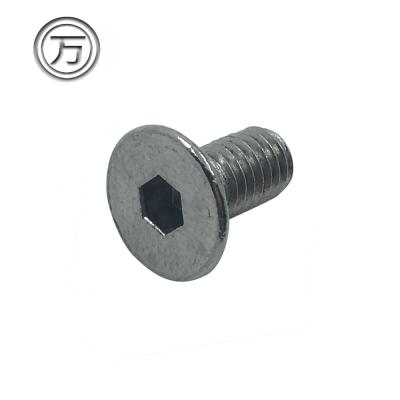 China Hexagon Flat Head Machine Countersunk Fastener Screw for sale