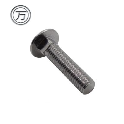 China Carbon Steel Round Silver Medium Round Machine Screw for sale