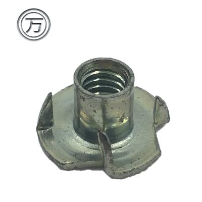 China hot cheap m10 automobile sales fork base round tee nut 4 for sale