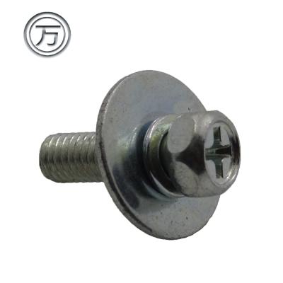 China hex hex wholesale manufacturer sems cross hex screw for sale