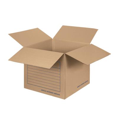 China Recyclable Custom Corrugated Cardboard Box Maker Folding Paper Boxes Color Printed for sale