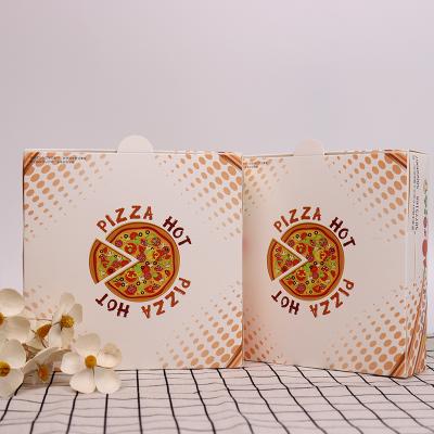 China Recyclable Cheap Watermark Boxes Corrugated Cardboard Pizza Box Delivery Customized Size Color for sale