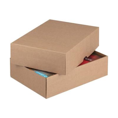 China Wholesale Recyclable Recycled Custom Cardboard Corrugated Folding Shipping Boxes With Lid Eco Friendly for sale