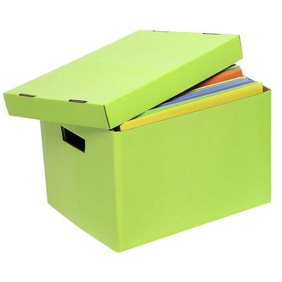 China Recyclable Customized Colorful Corrugated Box Cardboard Packing With Lid Gift Shoe Boxes for sale