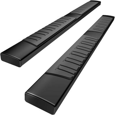 China Aluminum Alloy For Toyota Tundra Double Cab Side Step Nerf Bars Aluminum Black Running Panels 2007-2021 for sale