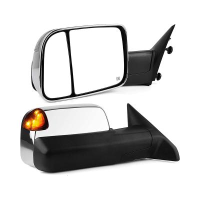 China Glass MOQ 1 2009-18 Dodge Ram 1500, 2010-18 RAM 2500 3500 with LED Turn Signal Light, Magma Lamp Pickup Side Tow Mirror for sale