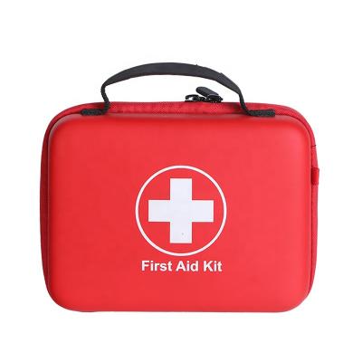 China Medical Hard Case Used Eva Emergency Kit Waterproof 250 Piece Travel Survival First Aid Child Kit Small Customized Empty First Aid Box for sale