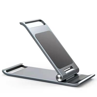 China Red Cute Korean Aluminum Alloy Adjustable Adjustable Travel Tablet Cell Mobile Phone Stand Holders for sale