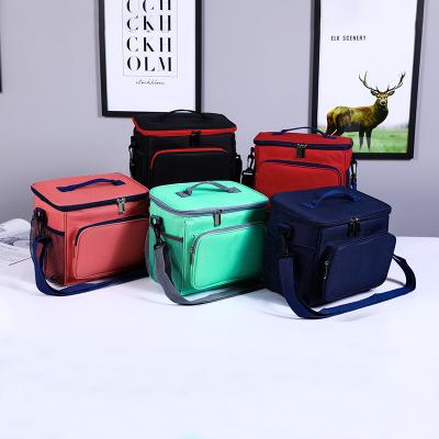 China FANLOSN Waterproof Custom Printed Oxford Insulated Lunch Bag Cooler Bags Thermal Tote Bag for sale