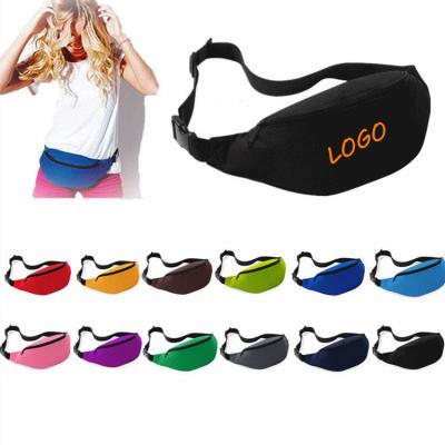 China Water Proof FANLOSN Small MOQ LOGO Belt Pouch Belt Bag Fanny Pack Custom Size Fashion Packet Bag for sale