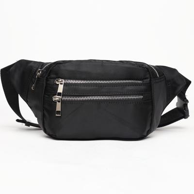 China FANLOSN Water Proof Stitched Casual Waist Bag Street Style Sports Casual Sling Fanny Pack For Daily Life for sale