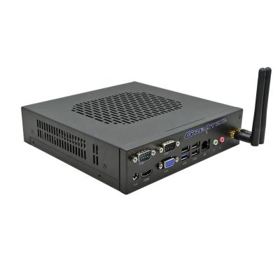 China ZC-T42-3855U 14 Years Factory Support 4K Mini PC Computer CPU Skylake Celeron 3855U 2 RS232 Barebone No Monitor for sale