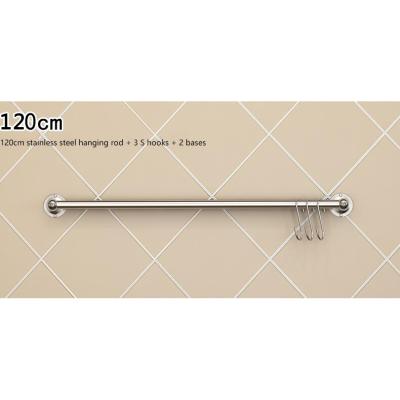 China Long Stainless Steel Kitchen Wall Hanging Rod For Hanging Kitchen Tools Customizable Towel for sale