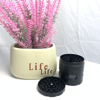 China Hot Selling Slim 4 Parts Type Metal Herb Grinder Smoke Dry Grinder for sale