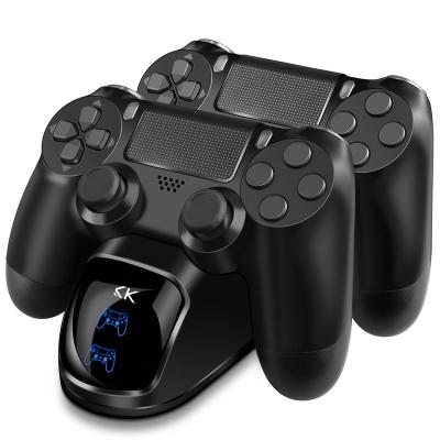 China LED INDECATOR PS4 Controller Dual USB Charger Charging Dock Station for Playstation 4 original dock holder for sale