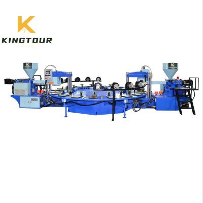 China KT-826 Hotels Two Color Rotary Sole TPU Making Machine for sale